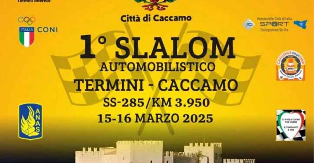 Rinviato a data da destinarsi il 1° Slalom Termini-Caccamo